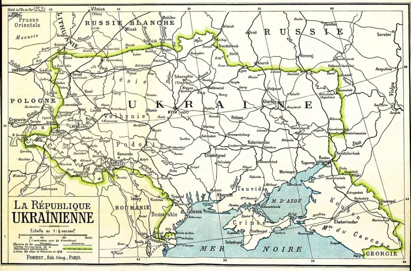Mapa propuesta Ucrania